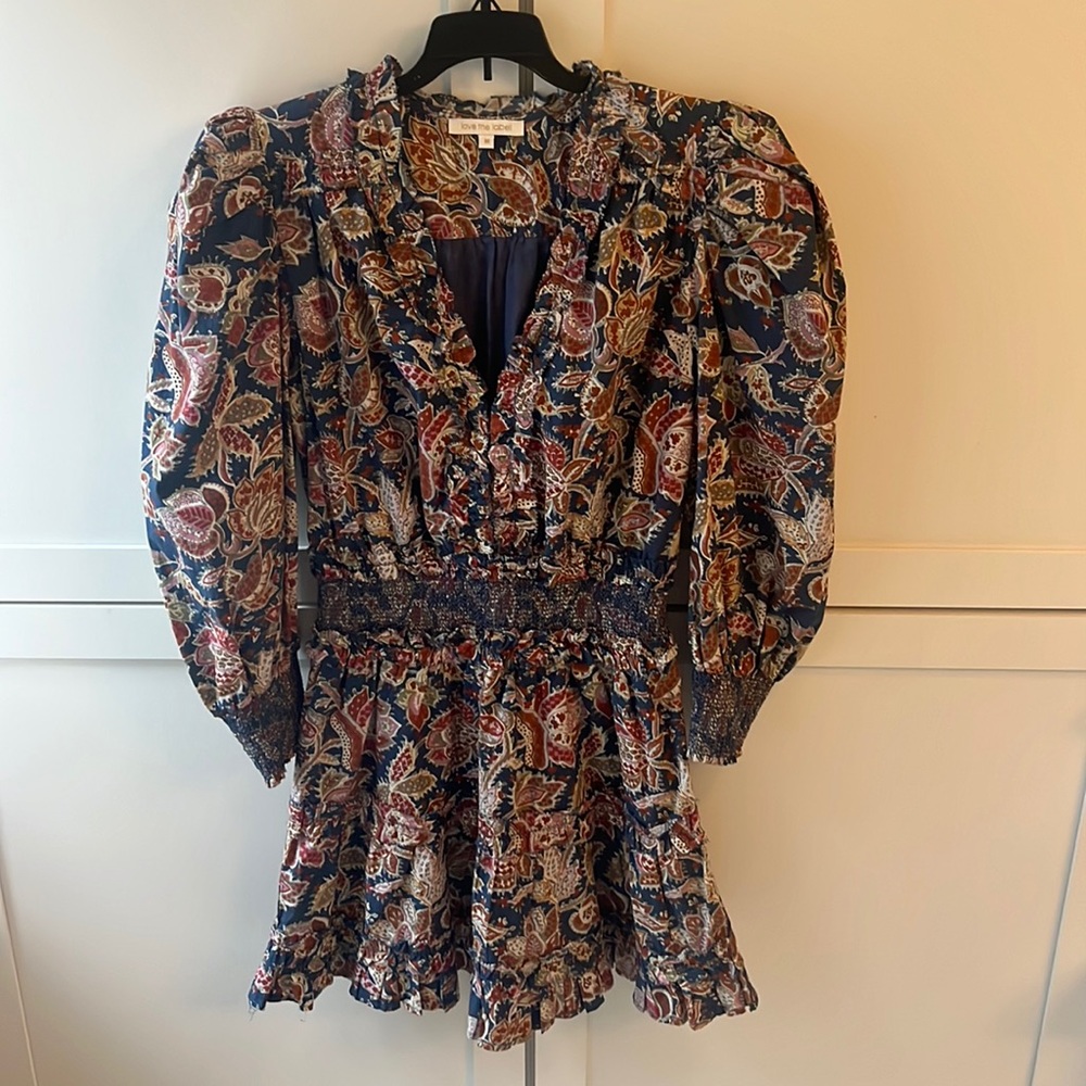 Love the Label Puff Sleeve Mini Dress